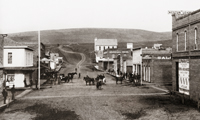 Weston, Oregon Main Street - 1800s